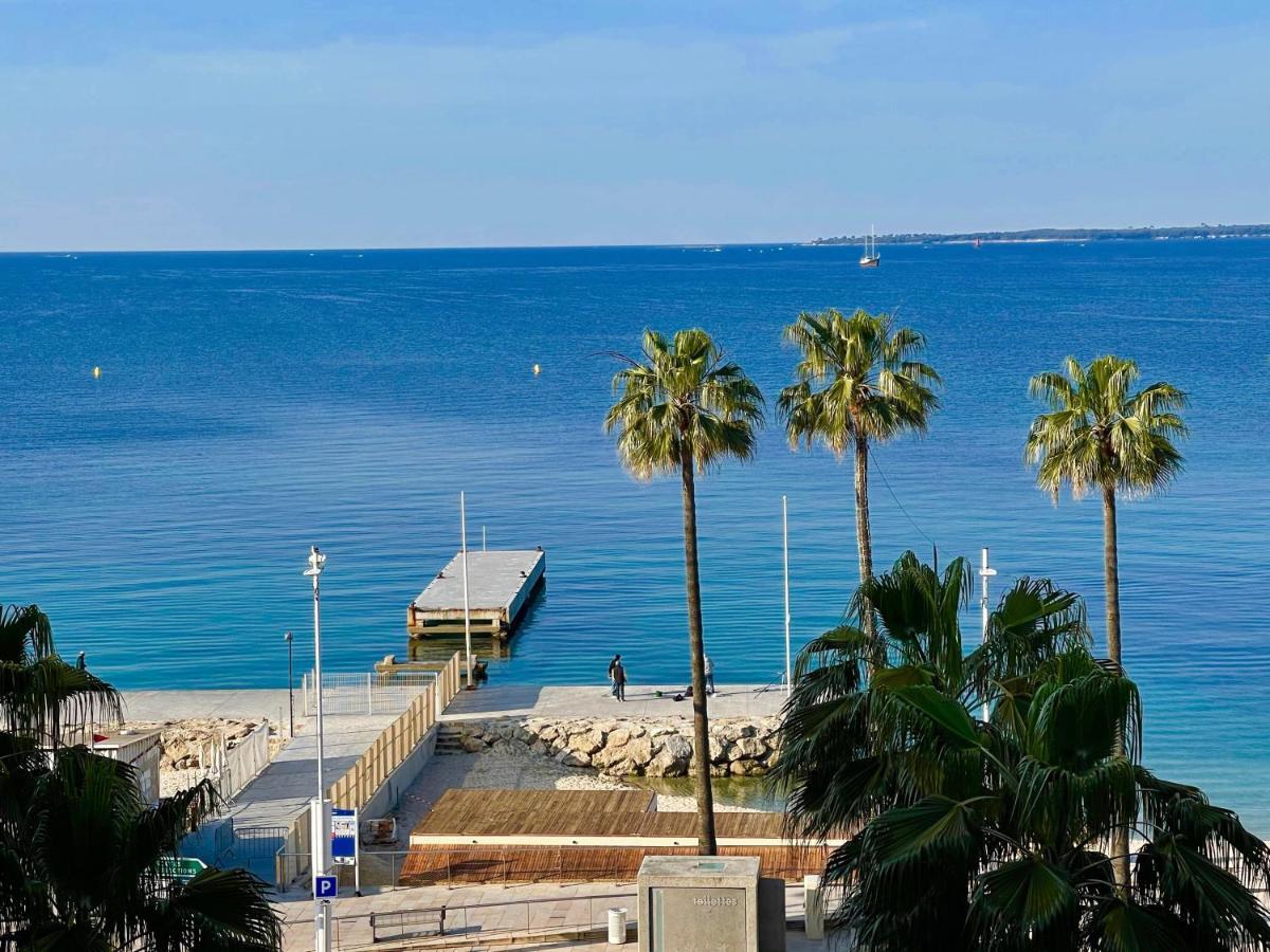 Hotel Courbet Juan-les-Pins Exteriér fotografie